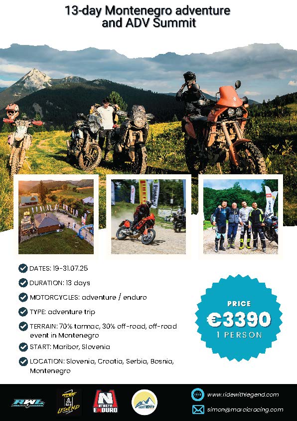 13-day Montenegro Adventure and ADV Summit